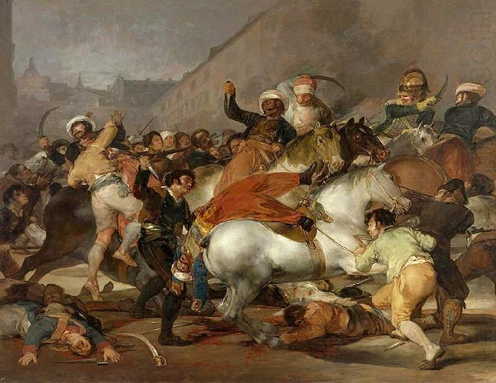 Francisco de Goya The Second of May 1808 or The Charge of the Mamelukes china oil painting image